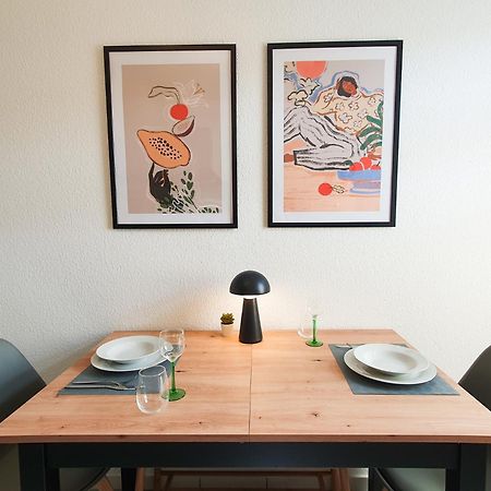 2 Zimmer, Bett Und Schlafsofa, Balkon, Waschmaschine L 莱比锡 外观 照片